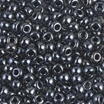 6/0 Gunmetal Miyuki Seed Bead (250 Gm) #451