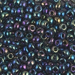 8/0 Metallic Variegated Blue Iris Miyuki Seed Bead (250 Gm) #455