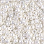 6/0 Ivory Pearl Ceylon Miyuki Seed Bead (250 Gm) #591