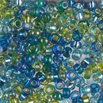8/0 Miyuki Seed Bead Mix- Electric Blue Lagoon (250 Gm) #MIX-07