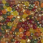 6/0 Miyuki Seed Bead Mix- Autumn (250 Gm) #MIX-17