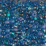 8/0 Miyuki Seed Bead Mix- Deep Blue Sea (250 Gm) #MIX-19