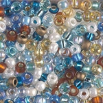 6/0 Miyuki Seed Bead Mix- Surf and Sand (250 Gm) #MIX-26