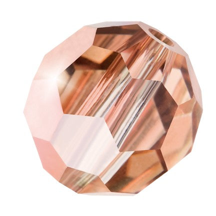 Preciosa 6150 Capri Gold Faceted Round Bead (3mm, 4mm, 5mm, 6mm, 8mm)