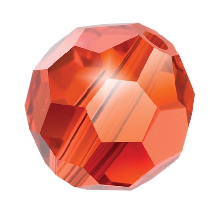 Preciosa 6150 Hyacinth Faceted Round Bead (4mm, 5mm, 6mm)