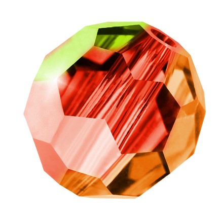 Preciosa 6150 Marea Faceted Round Bead (6mm)