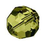 Preciosa 6150 Olivine Faceted Round Bead (3mm, 4mm, 5mm, 6mm, 8mm)