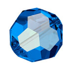 Preciosa 6150 Sapphire AB Faceted Round Bead (3mm, 4mm, 6mm, 8mm)
