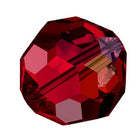 Preciosa 6150 Siam AB Faceted Round Bead (4mm, 6mm)