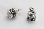 26mm TierraCast Antique Silver Rope Magnetic Clasp #CK890