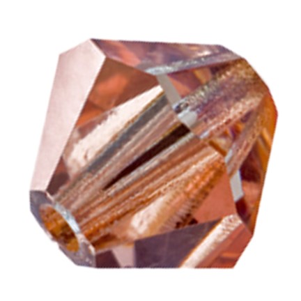 Preciosa 6250 Capri Gold Faceted Bicone (3mm, 4mm, 5mm, 6mm, 8mm)