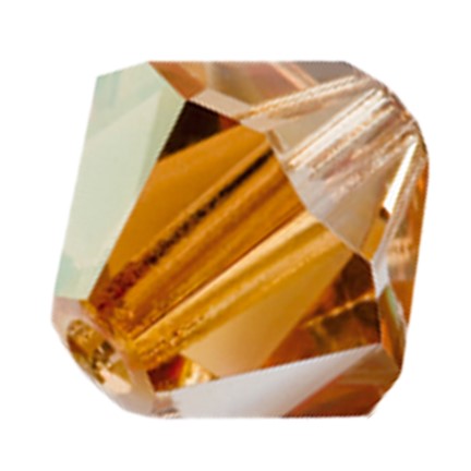 Preciosa 6250 Celsian Faceted Bicone (3mm, 4mm, 5mm, 6mm)