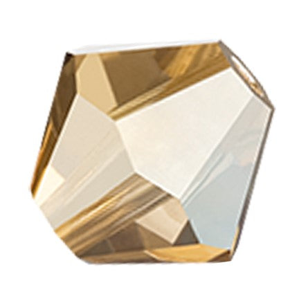 Preciosa 6250 Honey Faceted Bicone (3mm, 4mm, 5mm, 6mm)