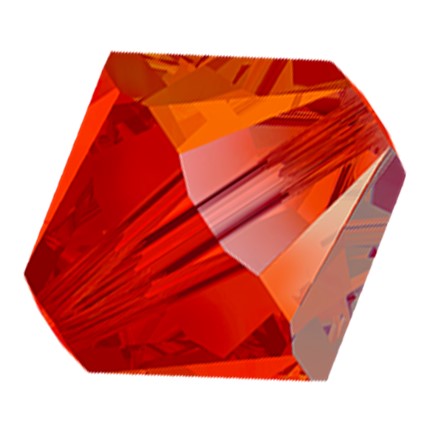 Preciosa 6250 Hyacinth AB Faceted Bicone (3mm, 4mm, 5mm, 6mm, 8mm)