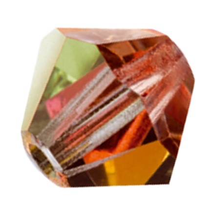 Preciosa 6250 Marea Faceted Bicone (4mm, 8mm)