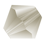 Preciosa 6250 Matte Black Diamond Faceted Bicone (3mm, 4mm, 5mm, 6mm)