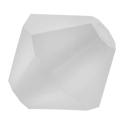 Preciosa 6250 Matte Crystal Faceted Bicone (3mm, 4mm, 5mm, 6mm, 8mm)