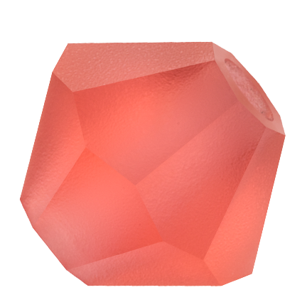 Preciosa 6250 Matte Padparadscha Faceted Bicone (4mm, 5mm, 6mm)
