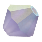 Preciosa 6250 Matte Tanzanite AB Faceted Bicone (3mm, 4mm, 5mm, 6mm)