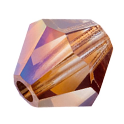 Preciosa 6250 Venus Faceted Bicone (3mm, 4mm, 6mm, 8mm)