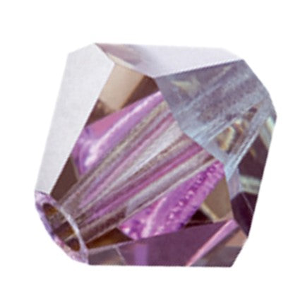 Preciosa 6250 Vitrail Light Faceted Bicone (4mm, 6mm, 8mm)