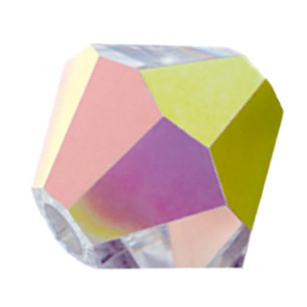 Preciosa 6250 Vitrail Medium Faceted Bicone (4mm, 8mm)