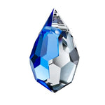 Preciosa 6355 Bermuda Blue Drop Pendant (10mm, 15mm)