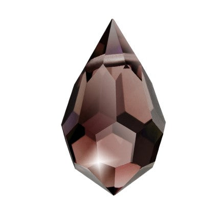 Preciosa 6355 Light Burgundy Drop Pendant (10mm)