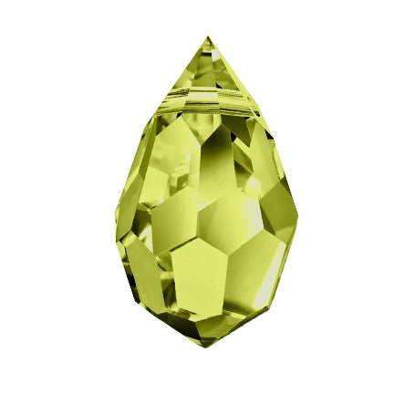 Preciosa 6355 Olivine Drop Pendant (10mm)