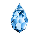Preciosa 6355 Sapphire Drop Pendant (10mm, 15mm)