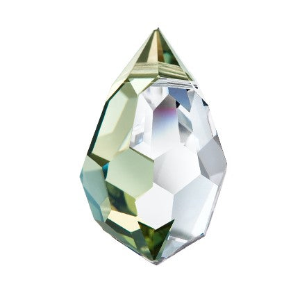 Preciosa 6355 Viridian Drop Pendant (10mm, 15mm)