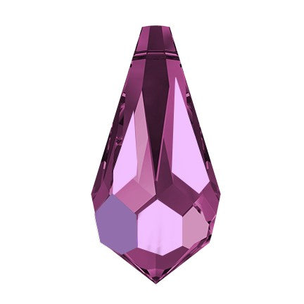 Preciosa 6360 Amethyst AB Drop Pendant (18mm)