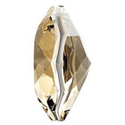 Swarovski 6430 8mm Golden Shadow Classic Cut Pendant