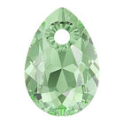 Swarovski 6433 11.5mm Peridot Pear Cut Pendant