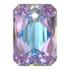 16mm Swarovski 6435 Vitrail Light Emerald Cut Pendant