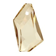 Swarovski 6670 50mm Golden Shadow De-Art Pendant