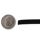 6mm Black Flat Elastic by the Spool (250 Meter)
