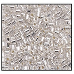8/0 Silver Lined Crystal 2 Cut Czech Seed Bead (1/2 Kilo) Preciosa #78102