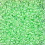 8/0 Luminous Mint Green Miyuki Seed Bead (250 Gm) #1120