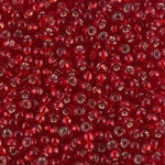11/0 Silver Lined Ruby Miyuki Seed Bead (250 Gm) #11