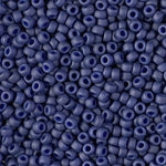 8/0 Matte Metallic Royal Blue Miyuki Seed Bead (250 Gm) #1253