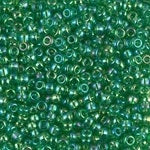 11/0 Transparent Light Green AB Miyuki Seed Bead (250 Gm) #179L