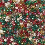 8/0 Miyuki Seed Bead Mix- Christmas (250 Gm) #MIX-21