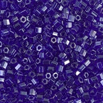 8/0 Transparent Cobalt Luster Miyuki Cut Seed Bead (250 Gm) #176