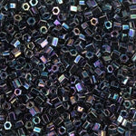 8/0 Metallic Variegated Blue Iris Miyuki Cut Seed Bead (250 Gm) #455