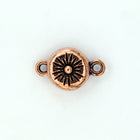 18mm TierraCast Antique Copper Starburst Magnetic Clasp #CK933
