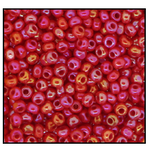 11/0 Opaque Red Iris Charlotte Cut Seed Bead (1/2 Kilo) Preciosa #94190