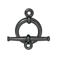 16mm Black TierraCast Tapered Toggle Clasp #CK533