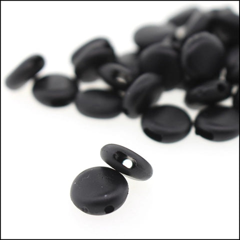 9mm Black Silicone Elastic Adjuster Disc (50 Pcs)