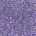 Sparkling Purple Lined Crystal Miyuki Berry Bead (125 Gm) #1531